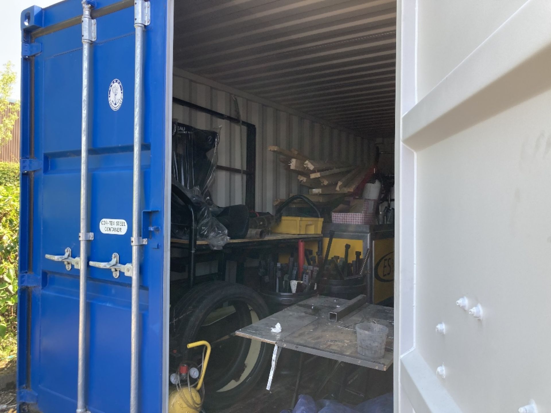 20ft Steel shipping container - Image 5 of 7