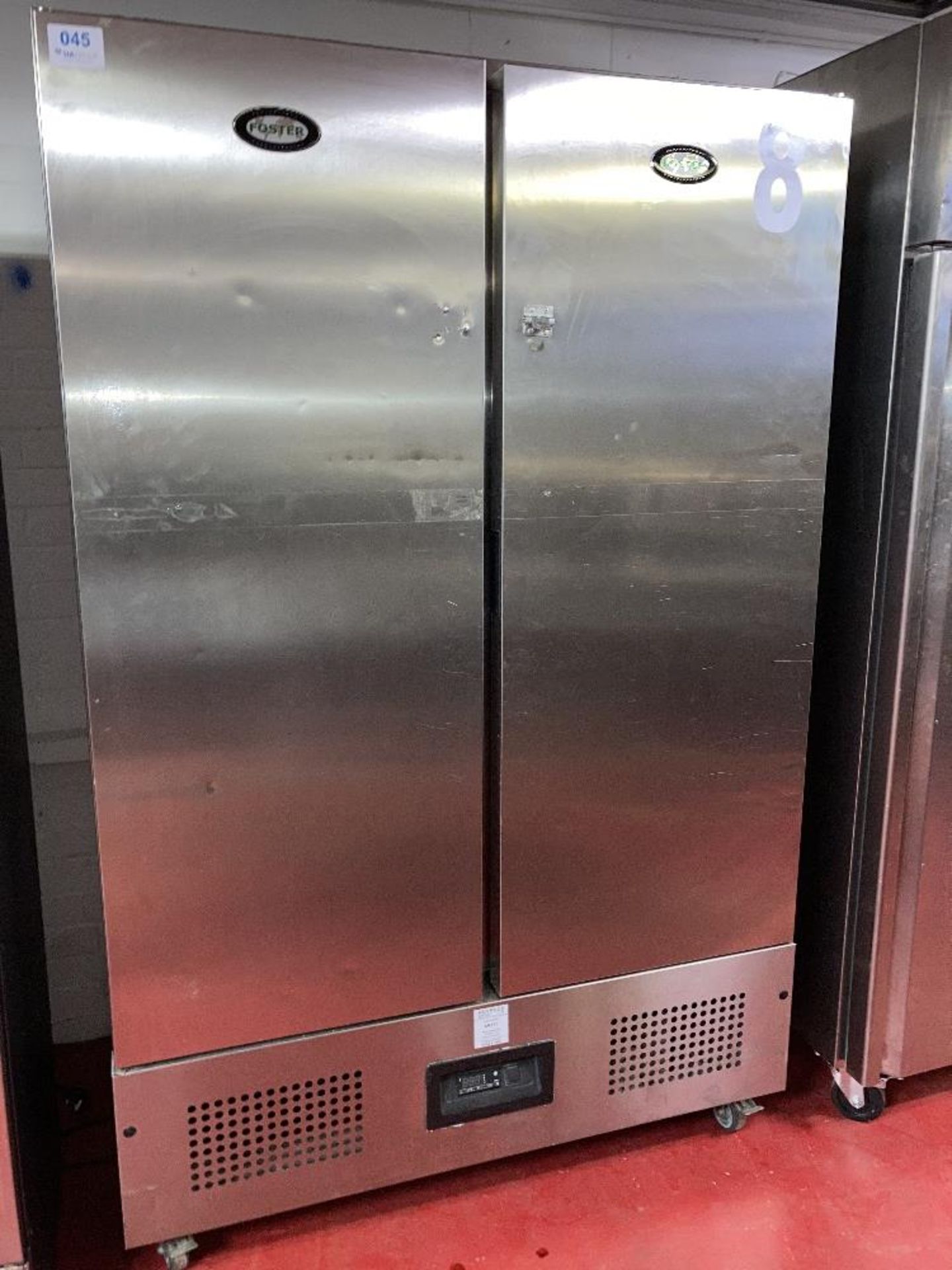 Foster FSL800H 2-Door Upright Slimline Cabinet Refrigerator (DOM: 2017) - Image 2 of 9