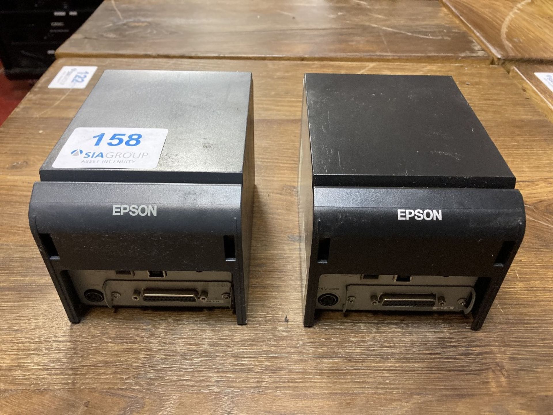 (2) Epson TM-T70II Thermal POS Receipt Printers