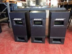 (3) Bose Panaray 502B Acoustimass Bass Module Subwoofers