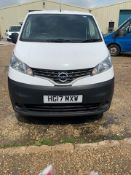 Nissan NV200 ACENTA 1.5 DCI euro 6 panel van, Registration No. HG17 MXW