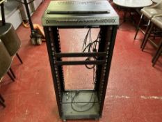 Portable Audio Equipment rack c/w Power Distribution Unit