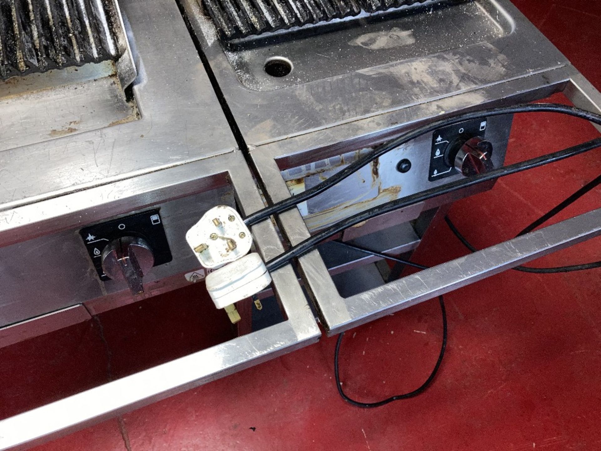 Angelo Po Gas Griddle Pan Unit c/w Mobile Stand - Image 5 of 5