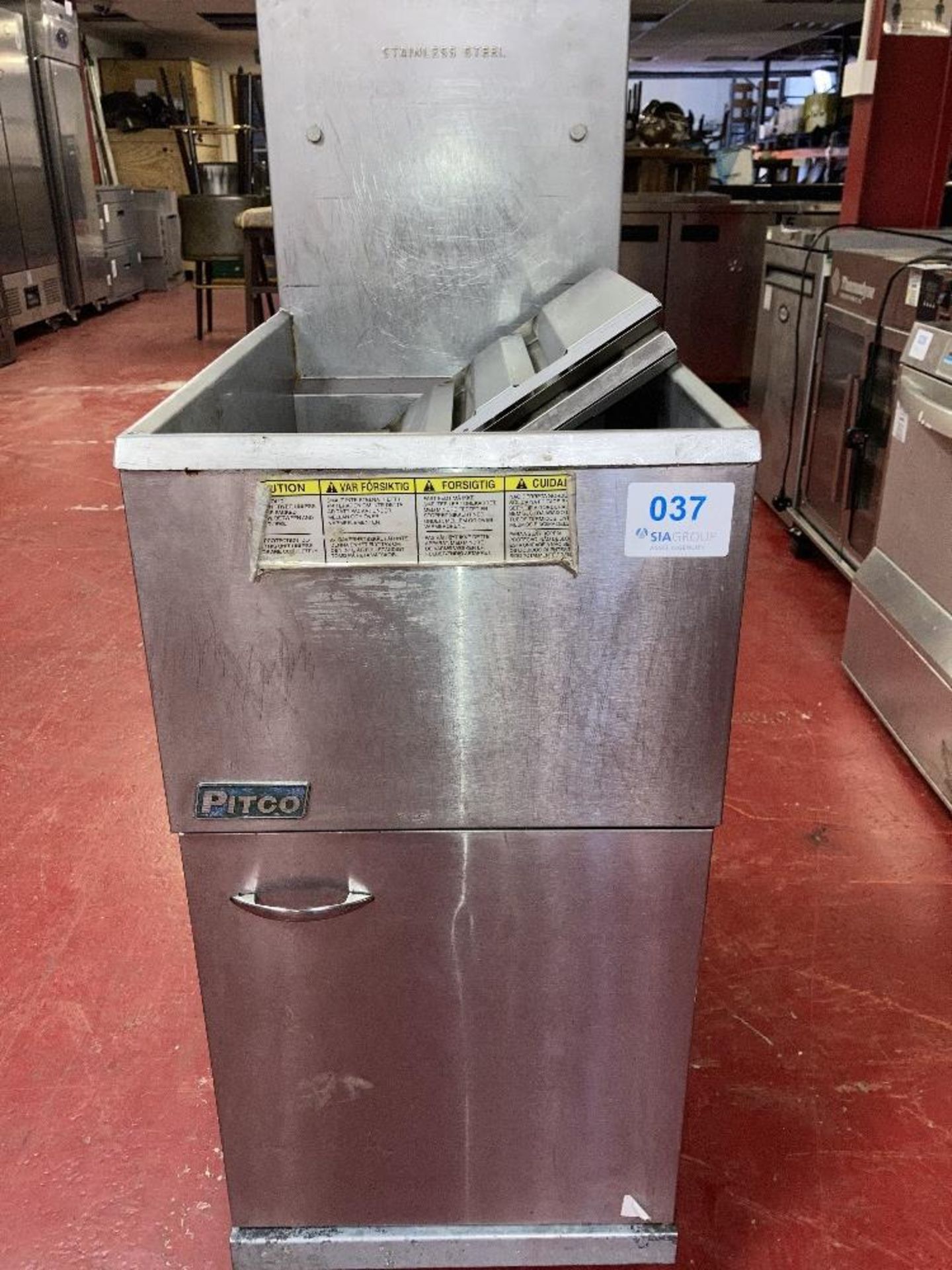 Pitco 35C+S Single-Tank Twin-Basket Gas Deep Fat Fryer - Image 2 of 7