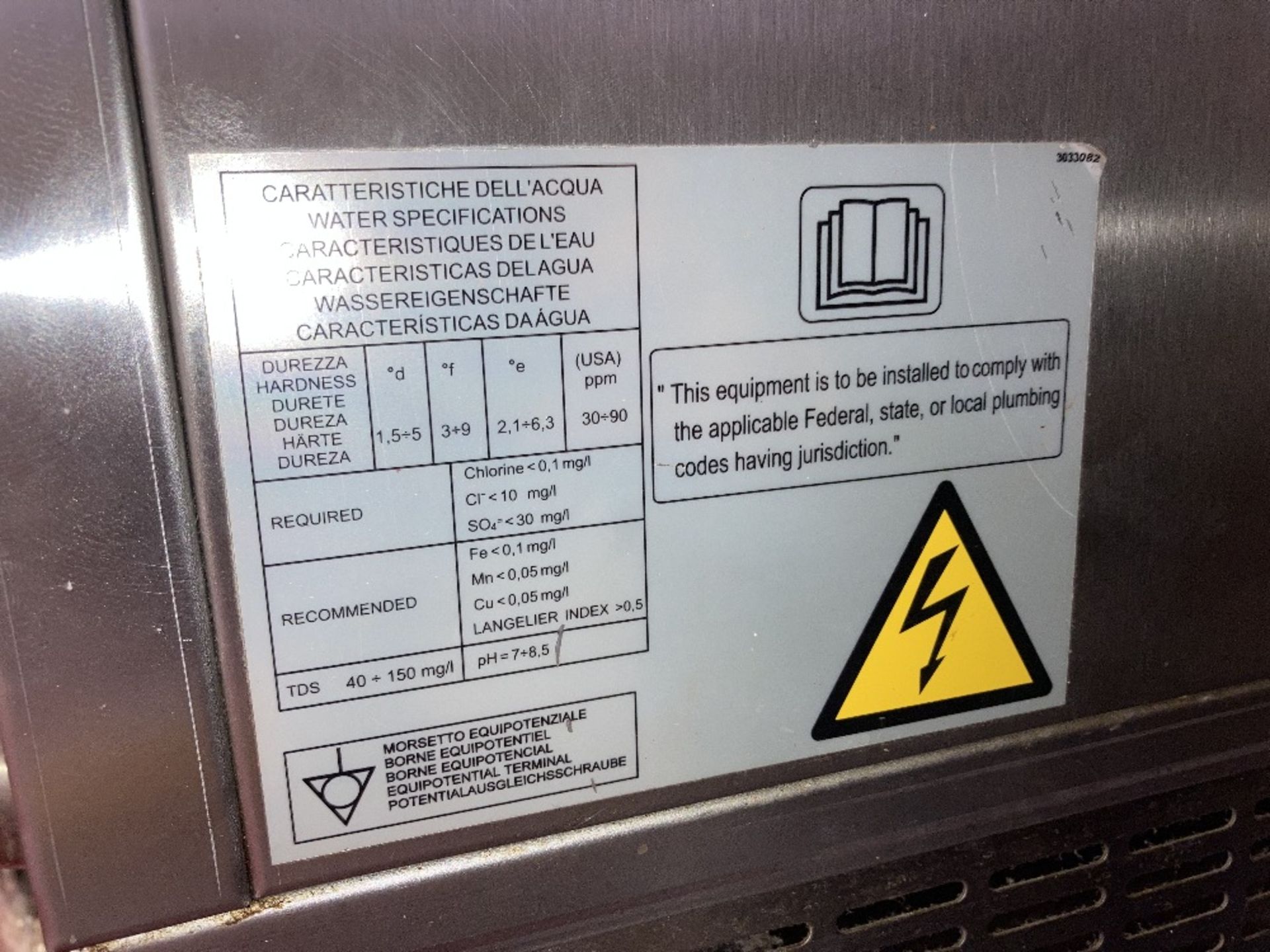 (2) Angelo Po FX61E2-ZMR02 6-Grid Electric Combi-Ovens c/w Static Stand - Image 11 of 12