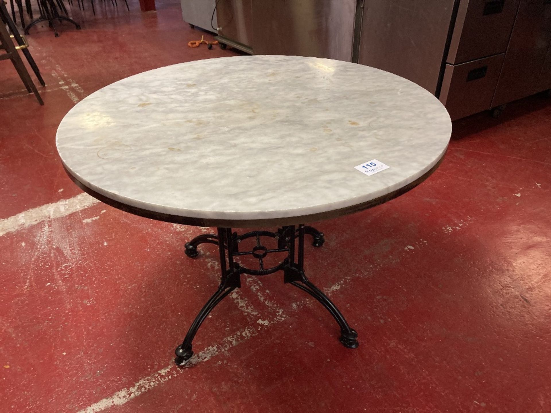 Circular Marble-top Dinning Table (1.05m)