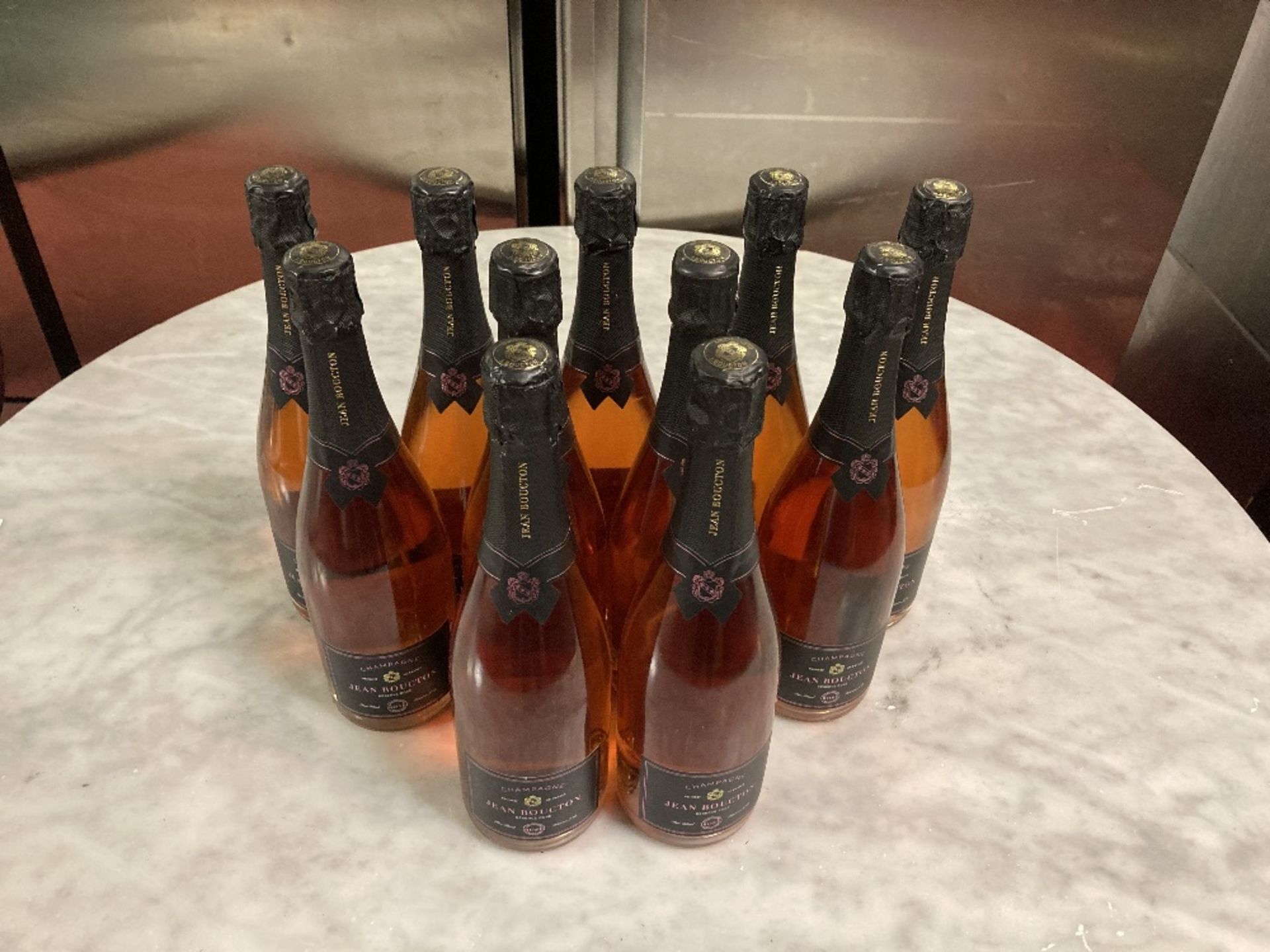 (11) Bottles of Jean Boucton Reserve Rose Champagne