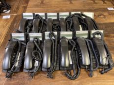 (12) Mitel 5304 IP Phones c/w (12) Handsets