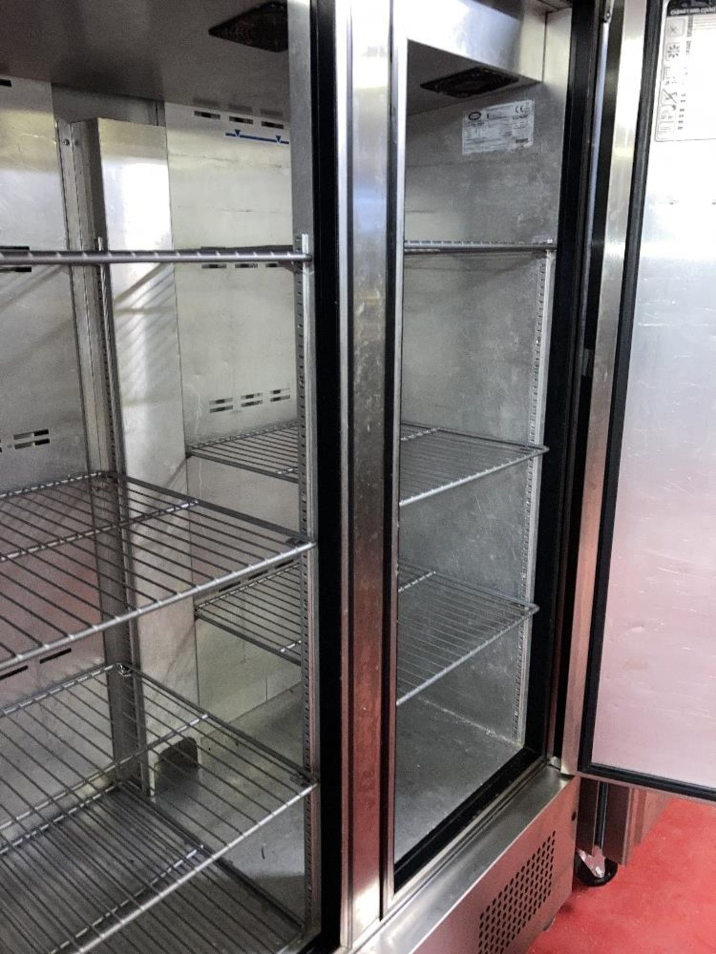 Foster FSL800H 2-Door Upright Slimline Cabinet Refrigerator (DOM: 2017) - Image 6 of 9