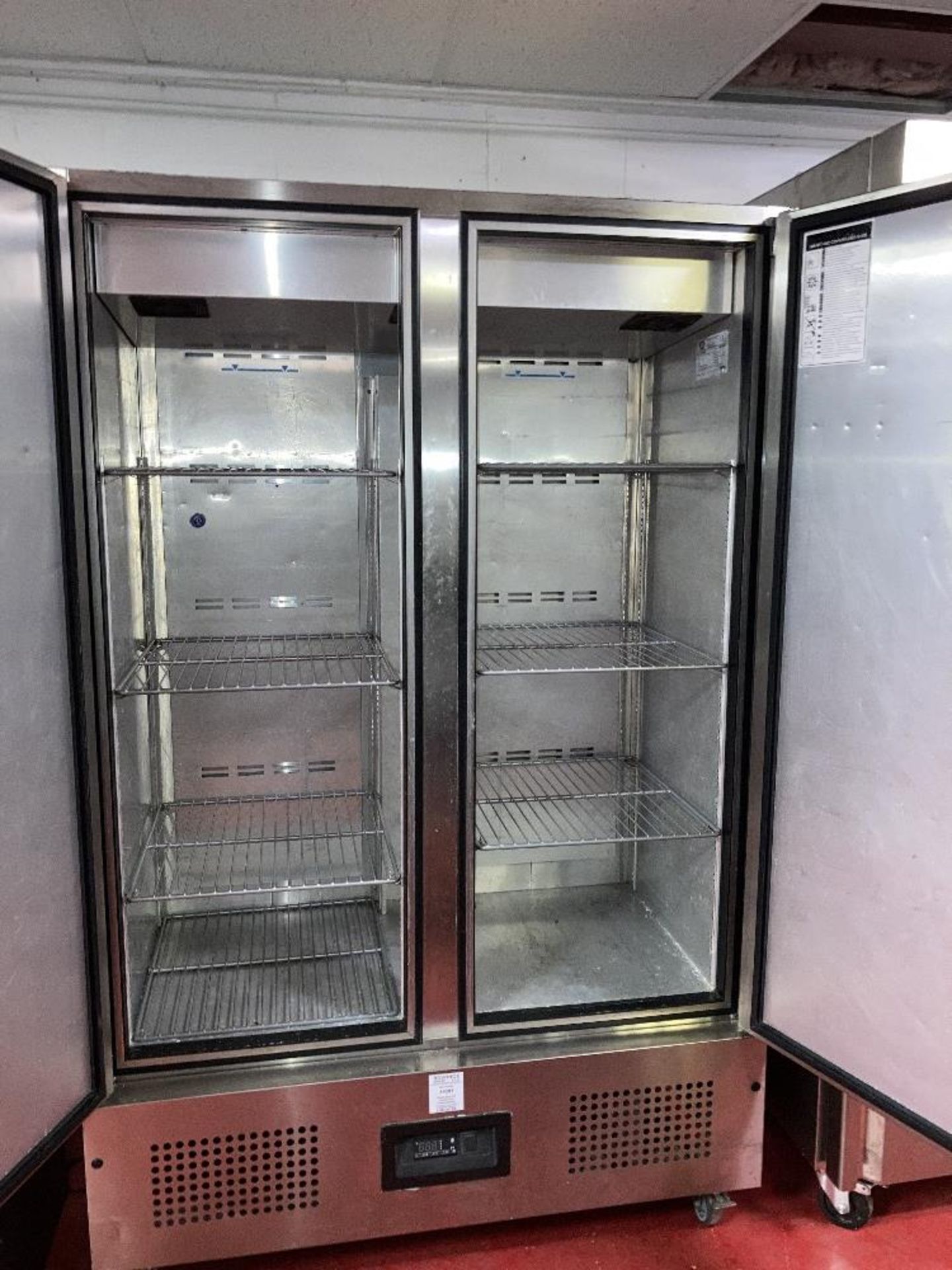 Foster FSL800H 2-Door Upright Slimline Cabinet Refrigerator (DOM: 2017) - Image 5 of 9