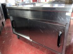 Under-Counter 2-Door Plate Warmer Cupboard