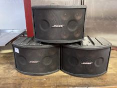 (3) Bose 802 Series IV Panaray PA Loudspeakers