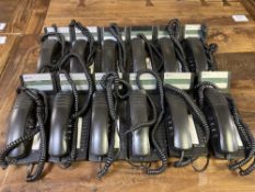 (12) Mitel 5304 IP Phones c/w (12) Handsets