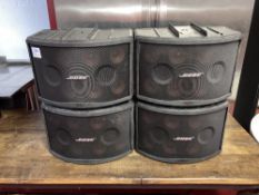 (4) Bose 802 Series IV Panaray PA Loudspeakers