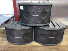 (3) Bose 802 Series IV Panaray PA Loudspeakers