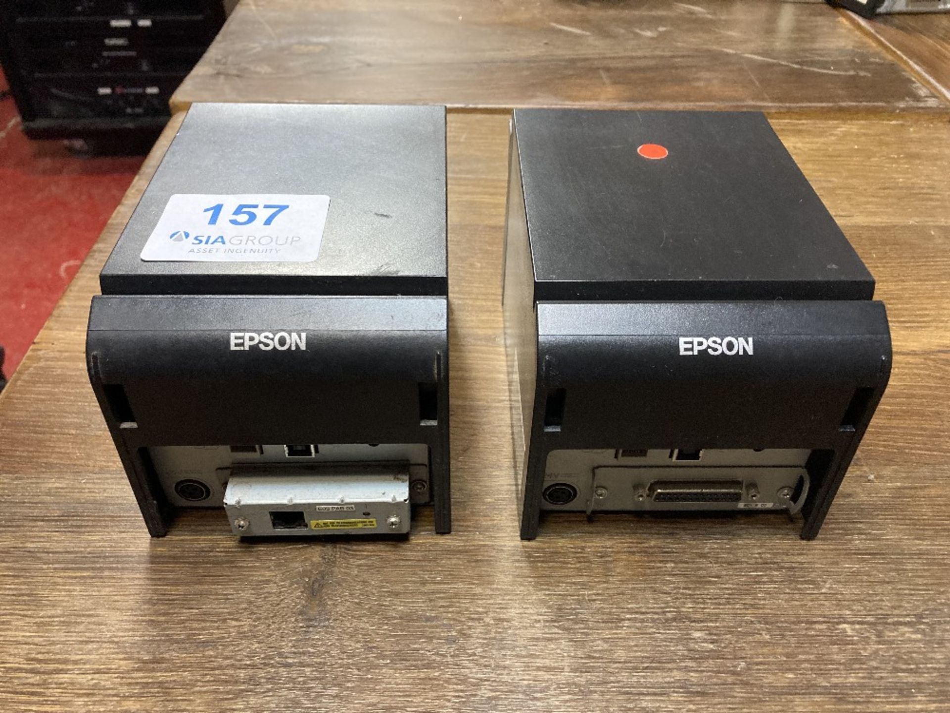 (2) Epson TM-T70II Thermal POS Receipt Printers