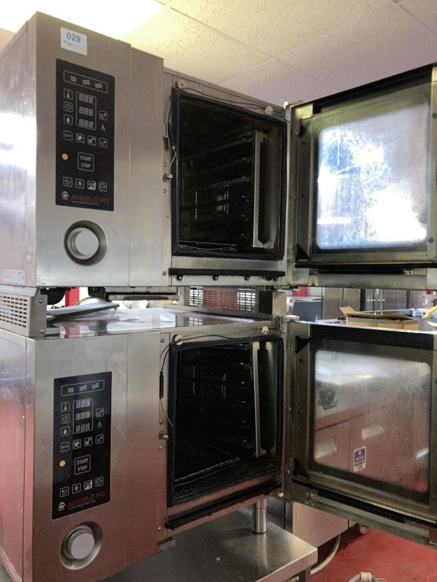 (2) Angelo Po FX61E2-ZMR02 6-Grid Electric Combi-Ovens c/w Static Stand - Image 7 of 12