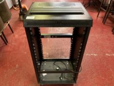 Portable Audio Equipment rack c/w Power Distribution Unit