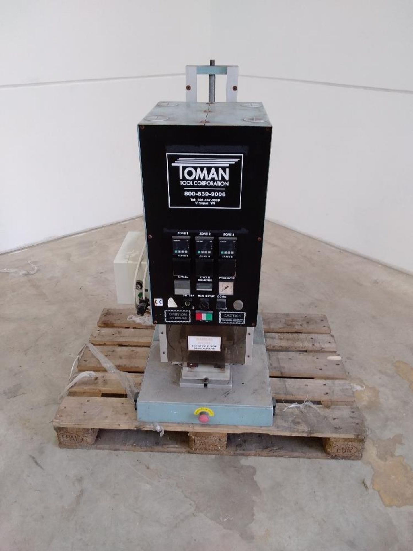 Toman 2030MZ Pneumatic Multi-Zone Thermal Assembly System Heat Staker