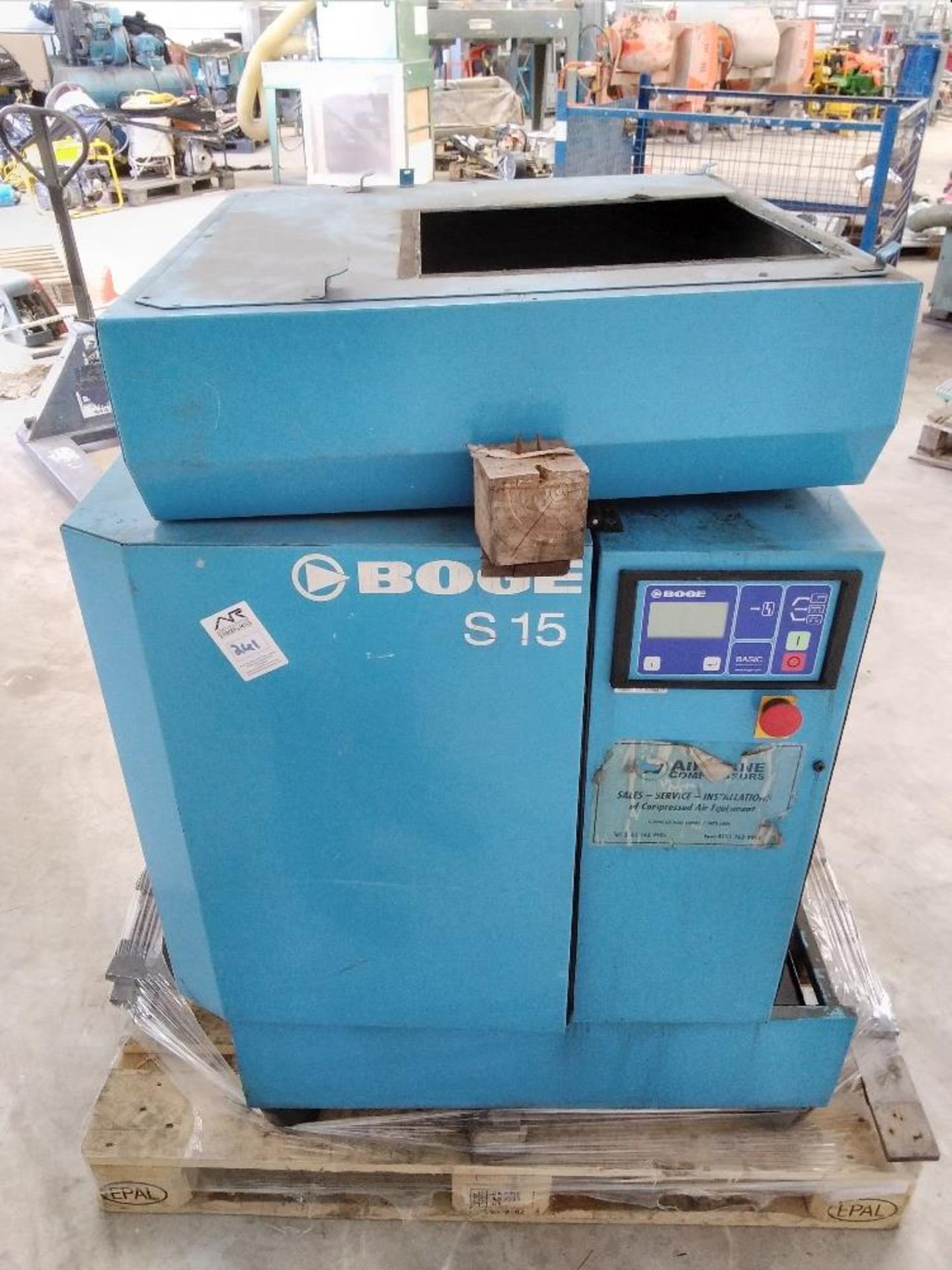 Boge S15 S/S Screw Compressor complete with Dryer