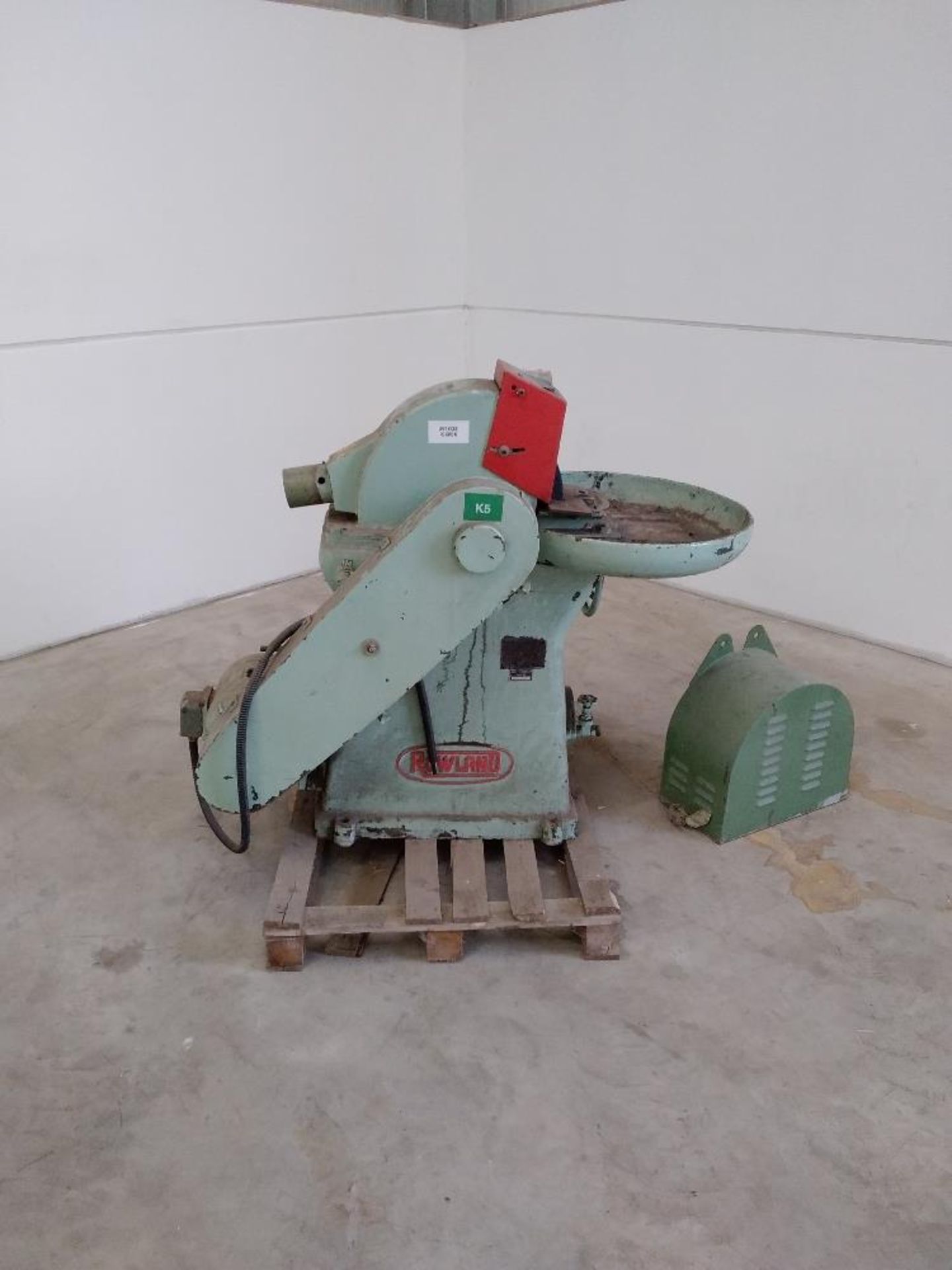 Rowland Heavy Duty Single Wheel Tool Grinder