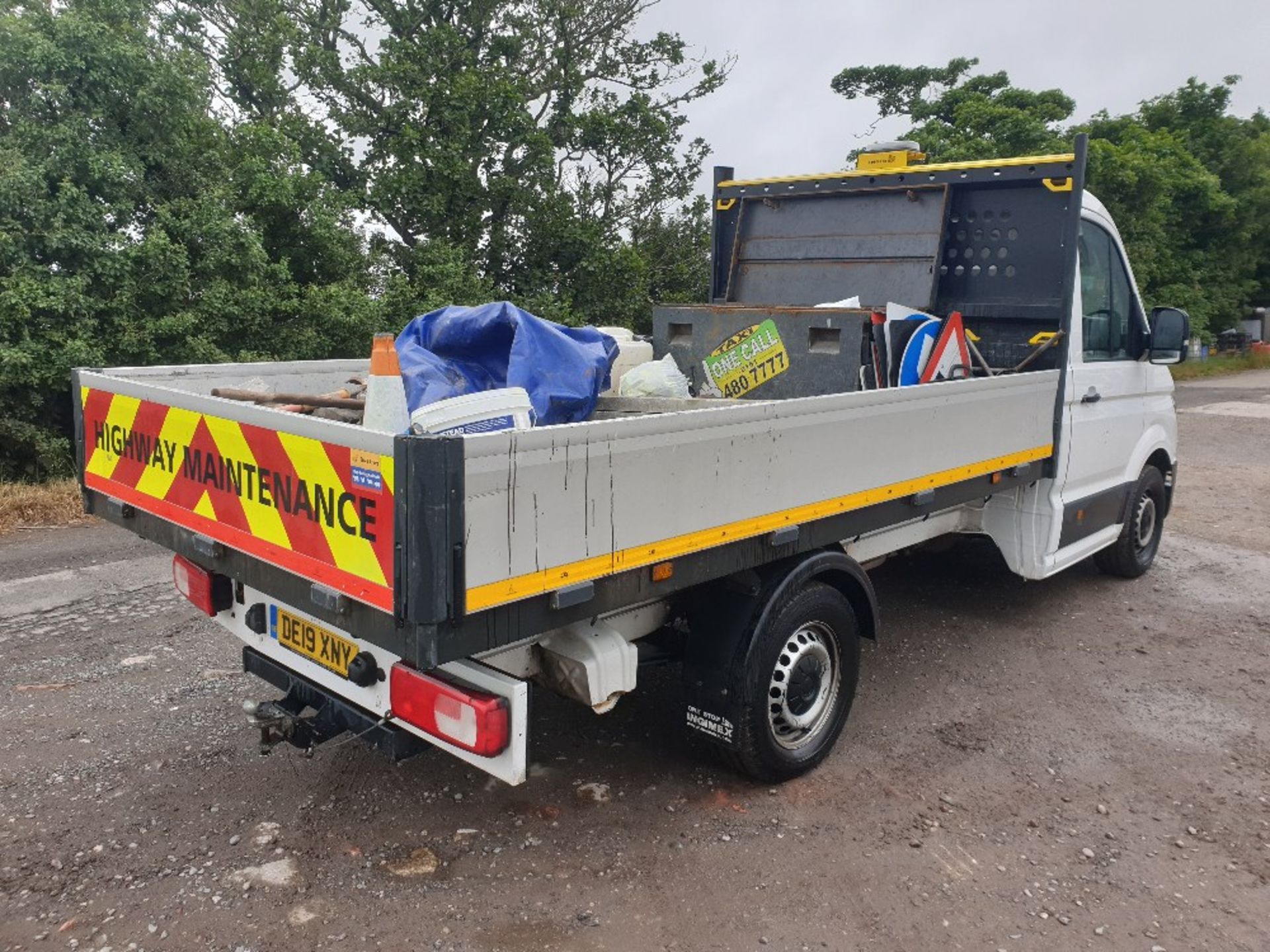 Volkswagen Crafter CR35 Startline Tdi dropside body DE19 XNY - Image 22 of 27