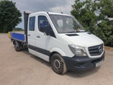 Mercedes Crew Cab Sprinter Dropside 313 Cd with aluminium dropside body DC66 BBX