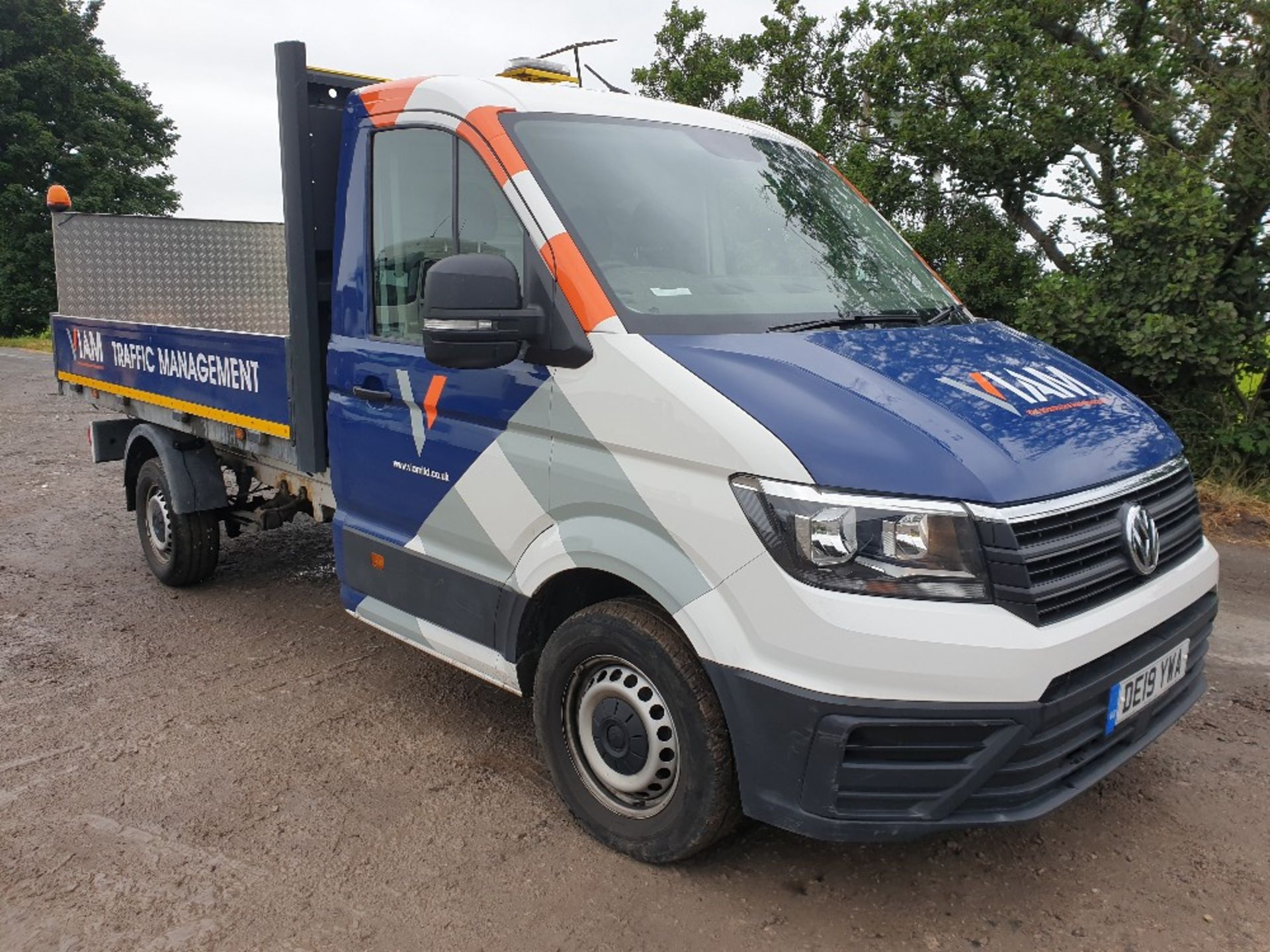 Volkswagen Crafter CR35 Startline Tdi dropside body DE19 YWA - Image 13 of 22