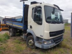 DAF LF FA 45.160 Ti, with Brit-Tipp tipper body DX12 RDZ