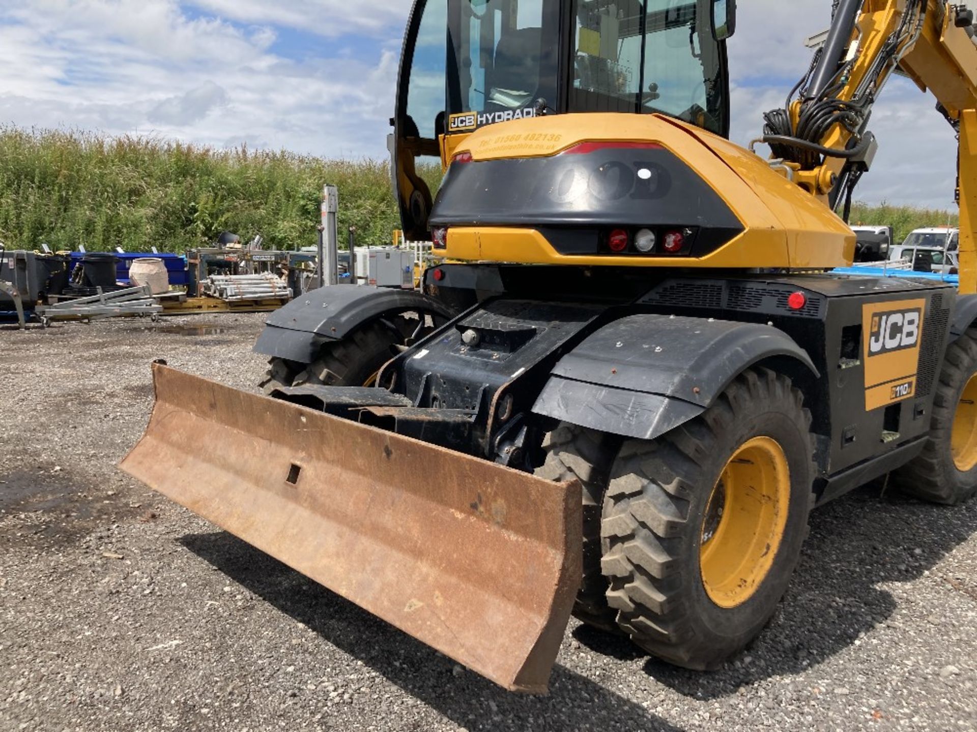 JCB Hydrodig HD110WT T4 Wheeled Excavator - Image 8 of 25