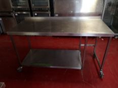 Stainless Steel Preparation Table