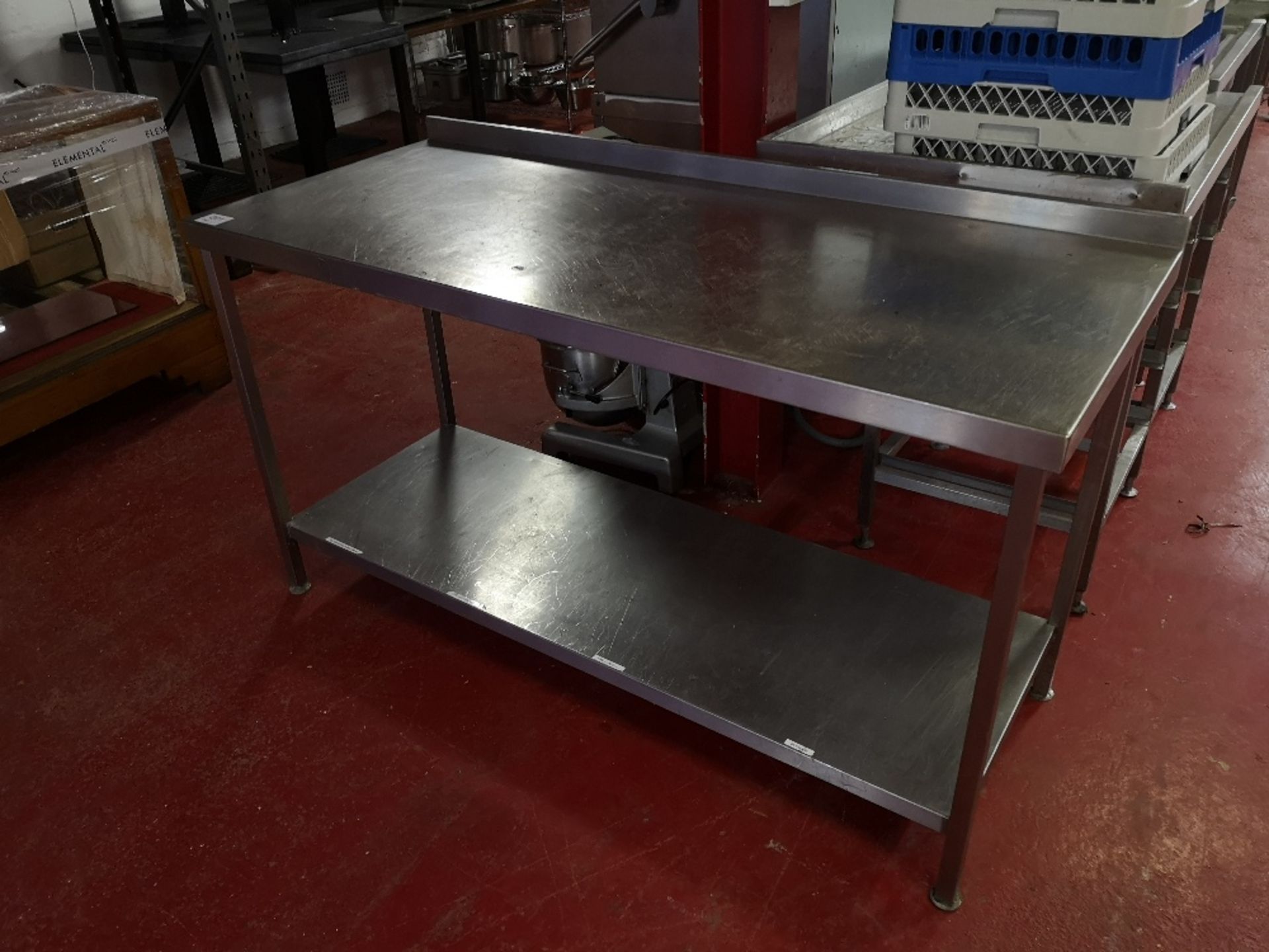 Stainless Steel Two Tier Preparation Table - Image 3 of 3