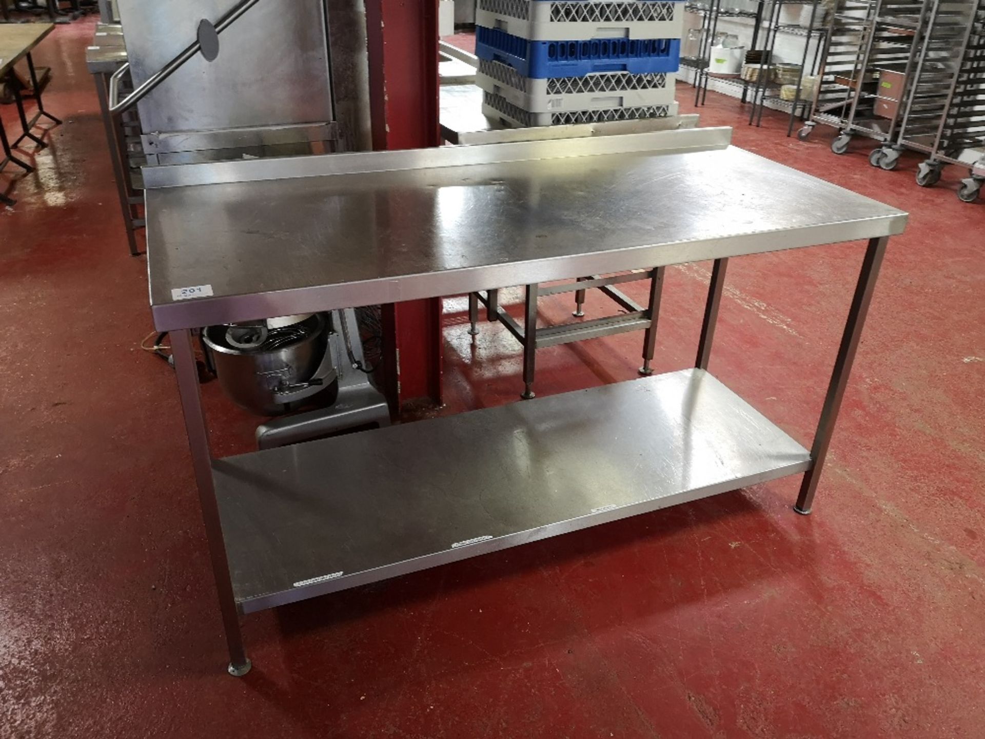 Stainless Steel Two Tier Preparation Table - Image 2 of 3