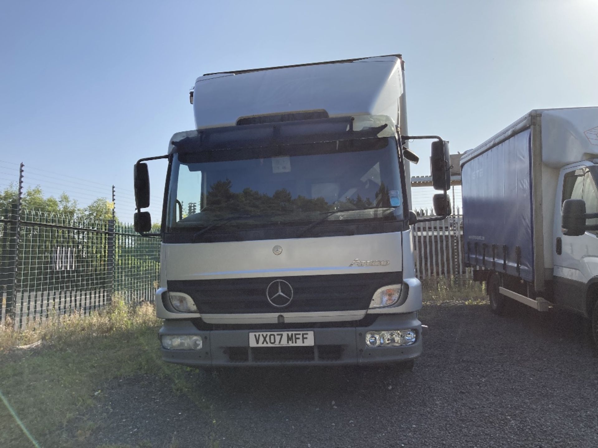 Mercedes Atego 818 Blue Tec 4 7.5T Curtain Sider HGV (VX07MFF)