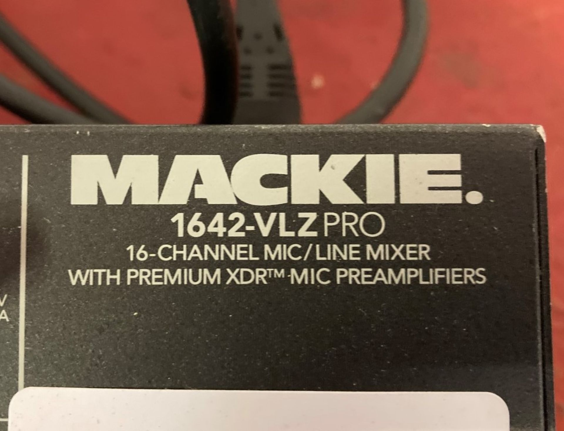 Mackie 1642-VLZ sixteen channel professional line mixer - Image 3 of 3