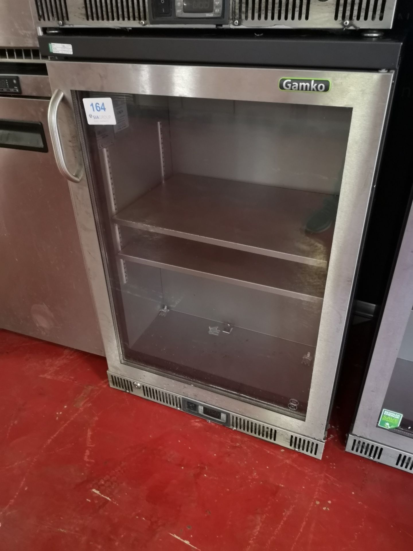 Gamko MG2/150RGCS Glass Single Door Under Counter Fridge - Image 2 of 4