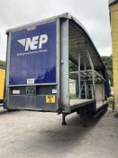 Farlow Engineering/Deker 13.8mtr tri-axle step-frame double deck curtainside trailer