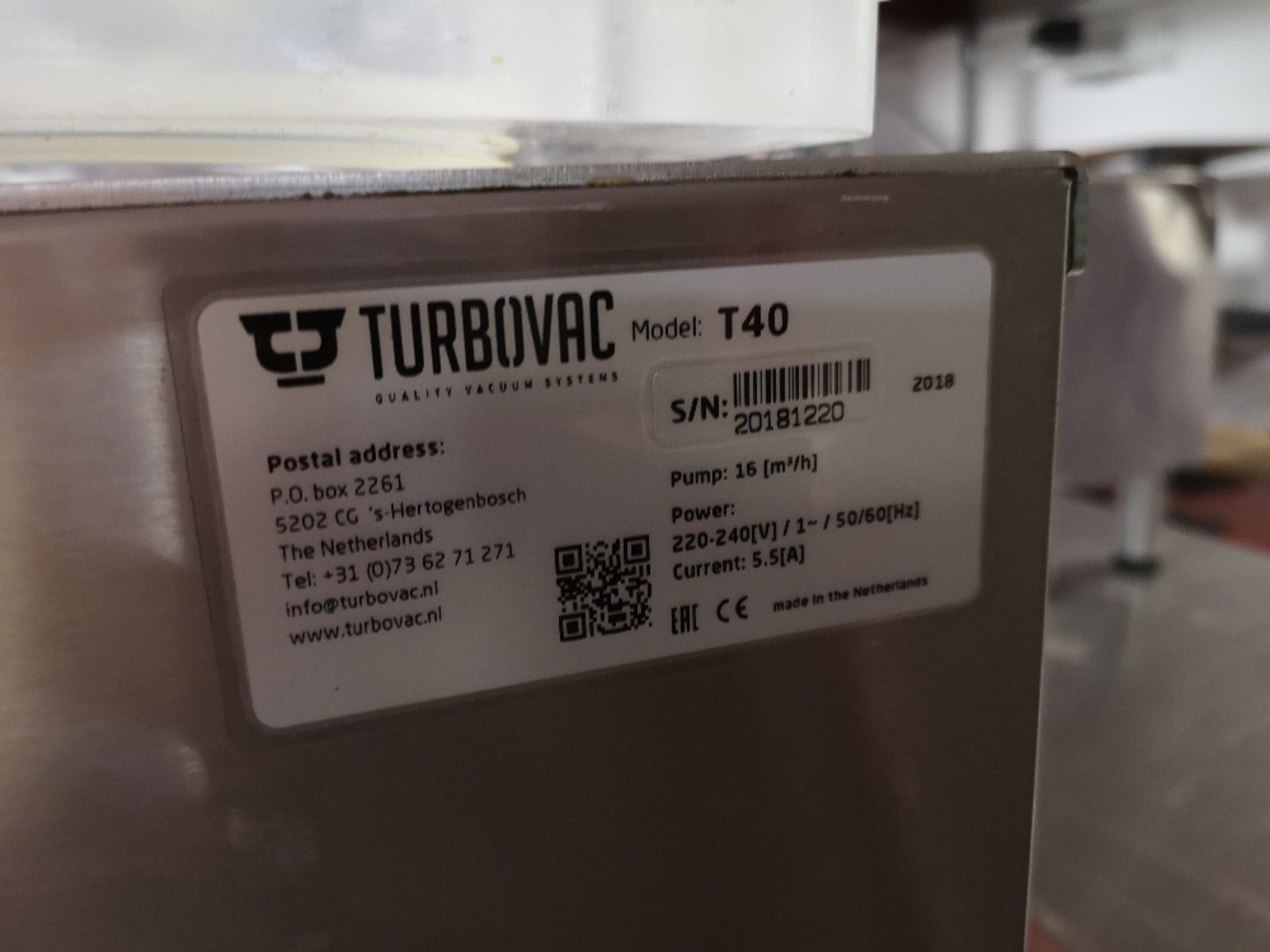 Turbovac T40 Counter Top Vacuum Packer - Image 5 of 5