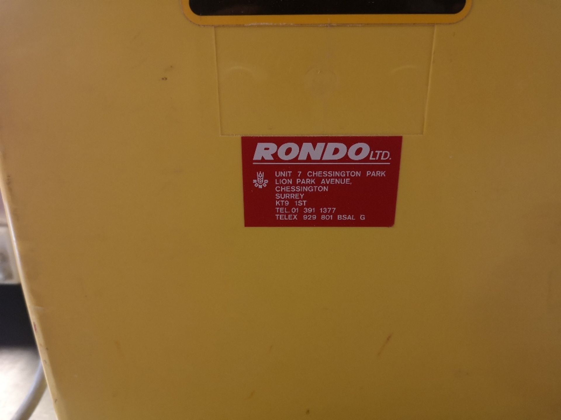 Rondo Econom STM-513 Table Top Dough Sheeter - Image 8 of 8