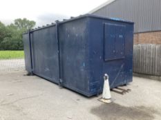 20ft Jackleg anti vandal cabin