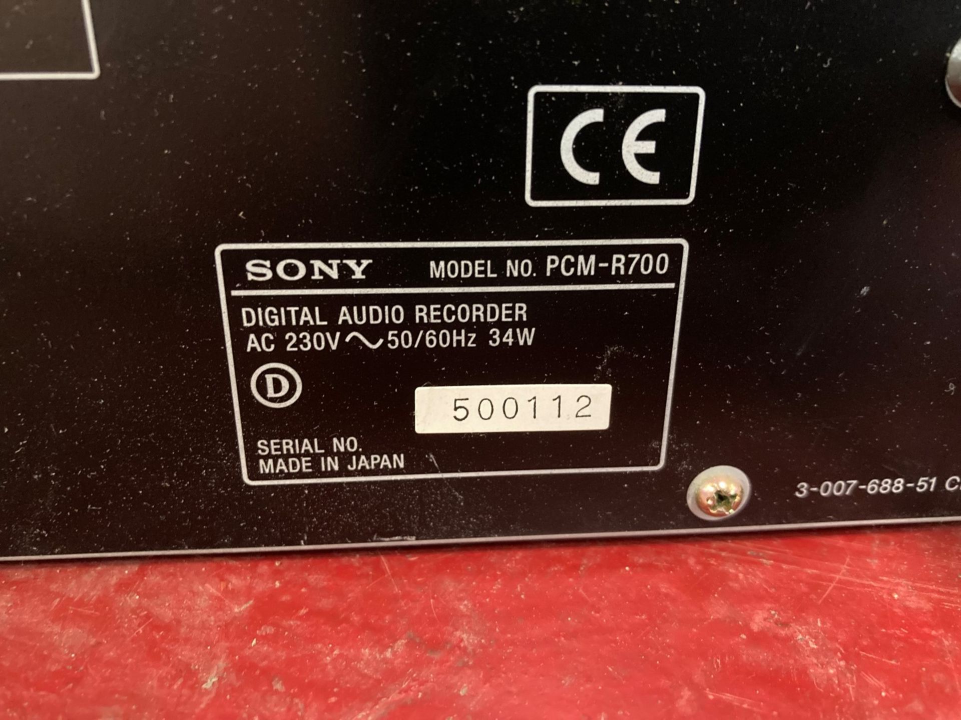 Sony PCM-R700 professional DAT recorder - Image 5 of 5