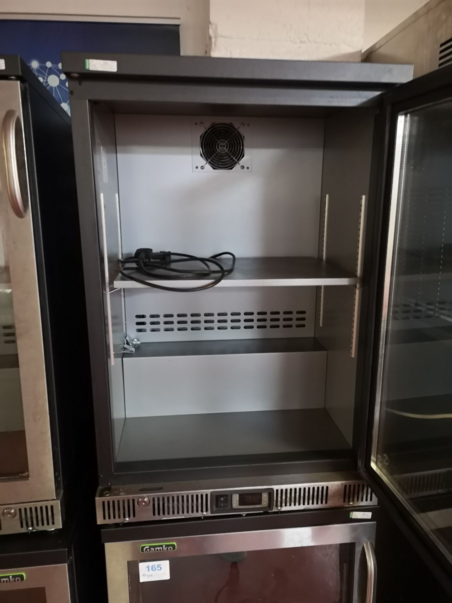 Gamko MG2/150RGCS Glass Single Door Under Counter Fridge - Image 3 of 4