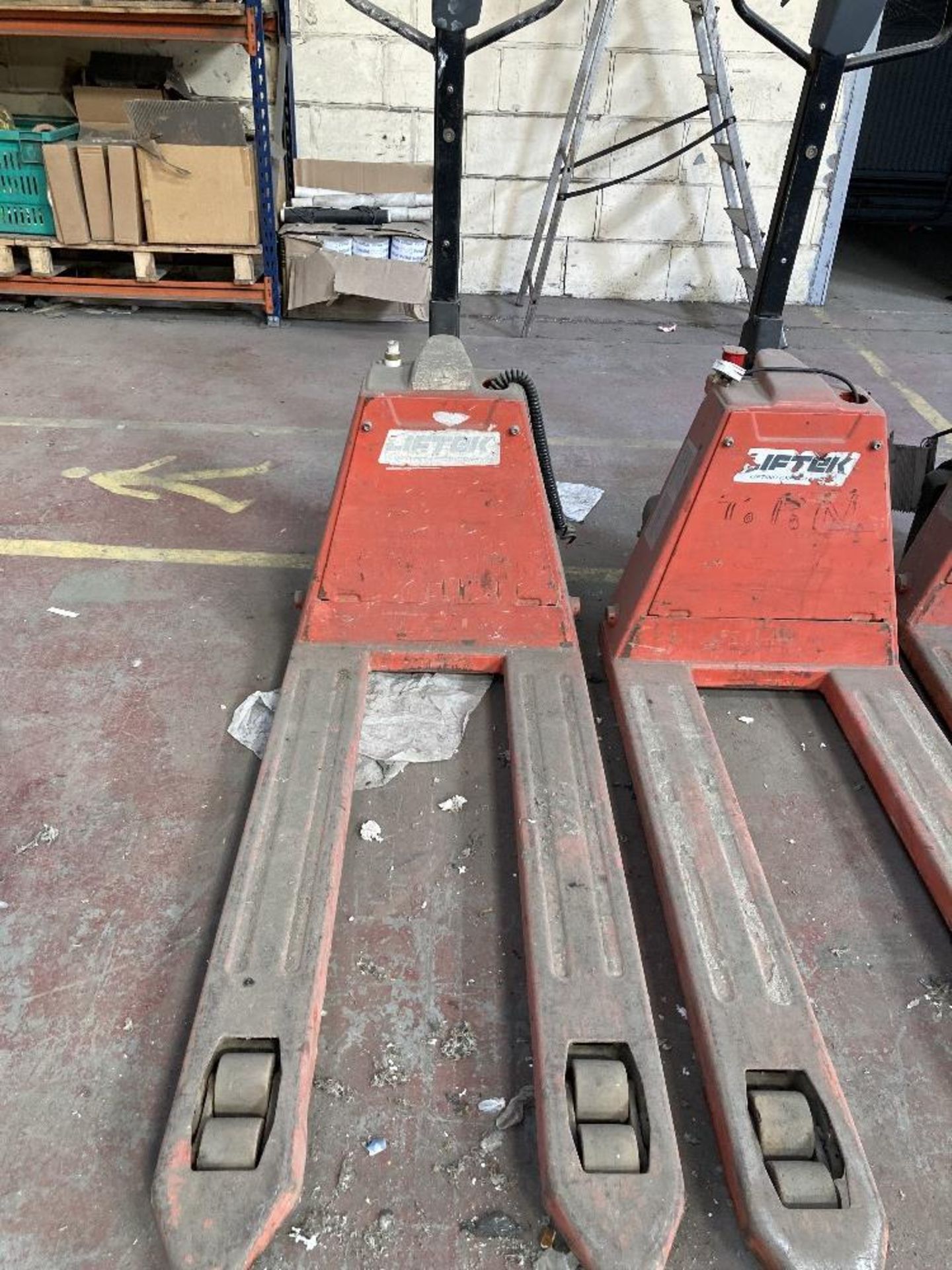 (5) Liftek electric pallet trucks for Spares & Repairs - Image 13 of 24