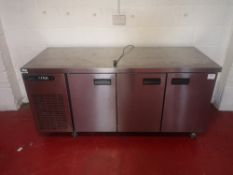 Foster Xtra XR3H Three Door Counter Fridge