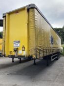 SDC 13.7mtr tri-axle curtainside trailer