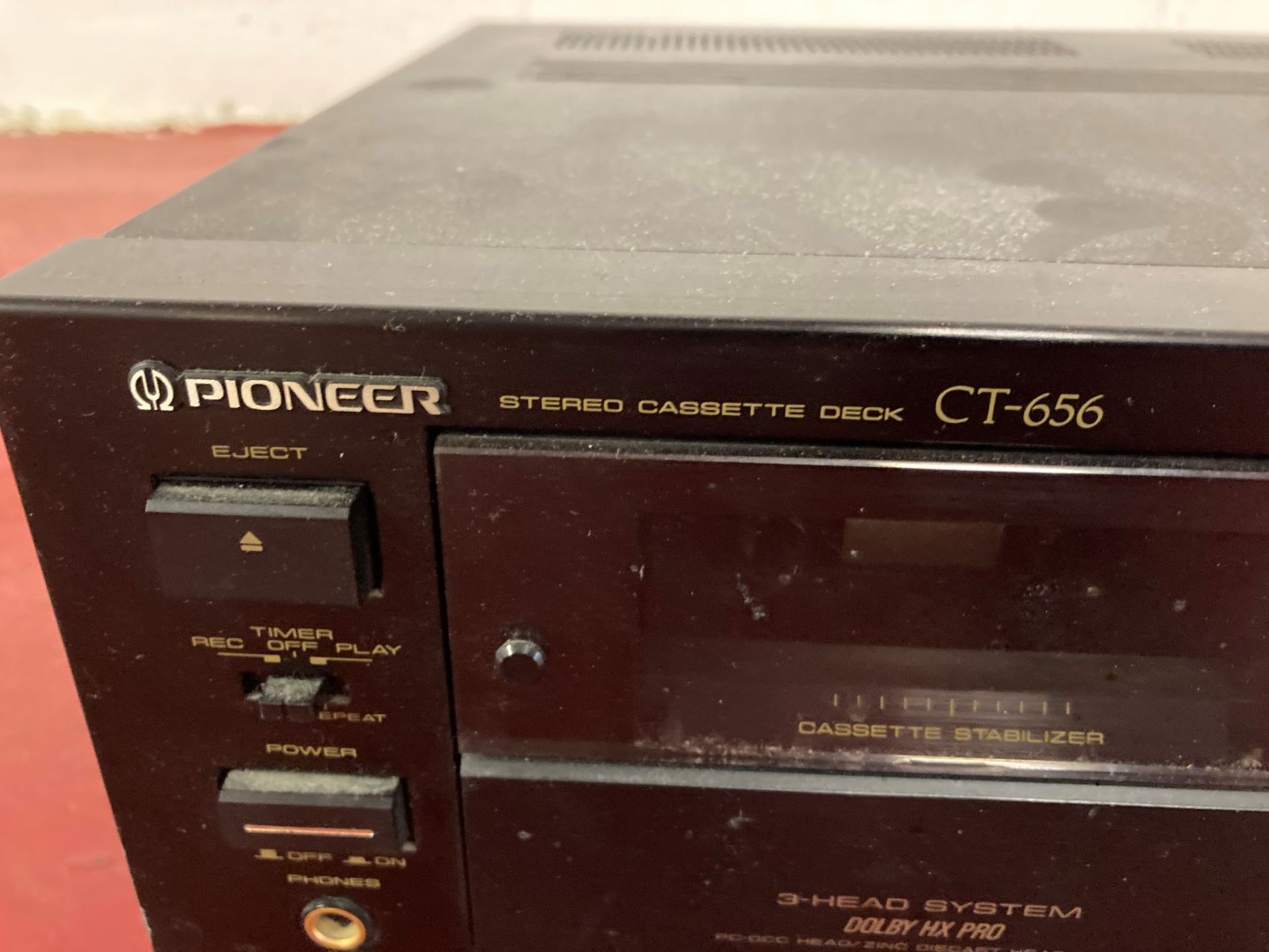 Pioneer CT-656 cassette deck - Bild 3 aus 4