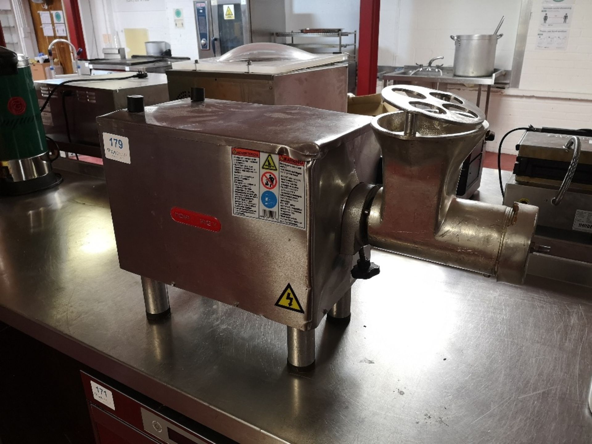 Tor Rey Stainless Steel Counter Top Mincing Machine