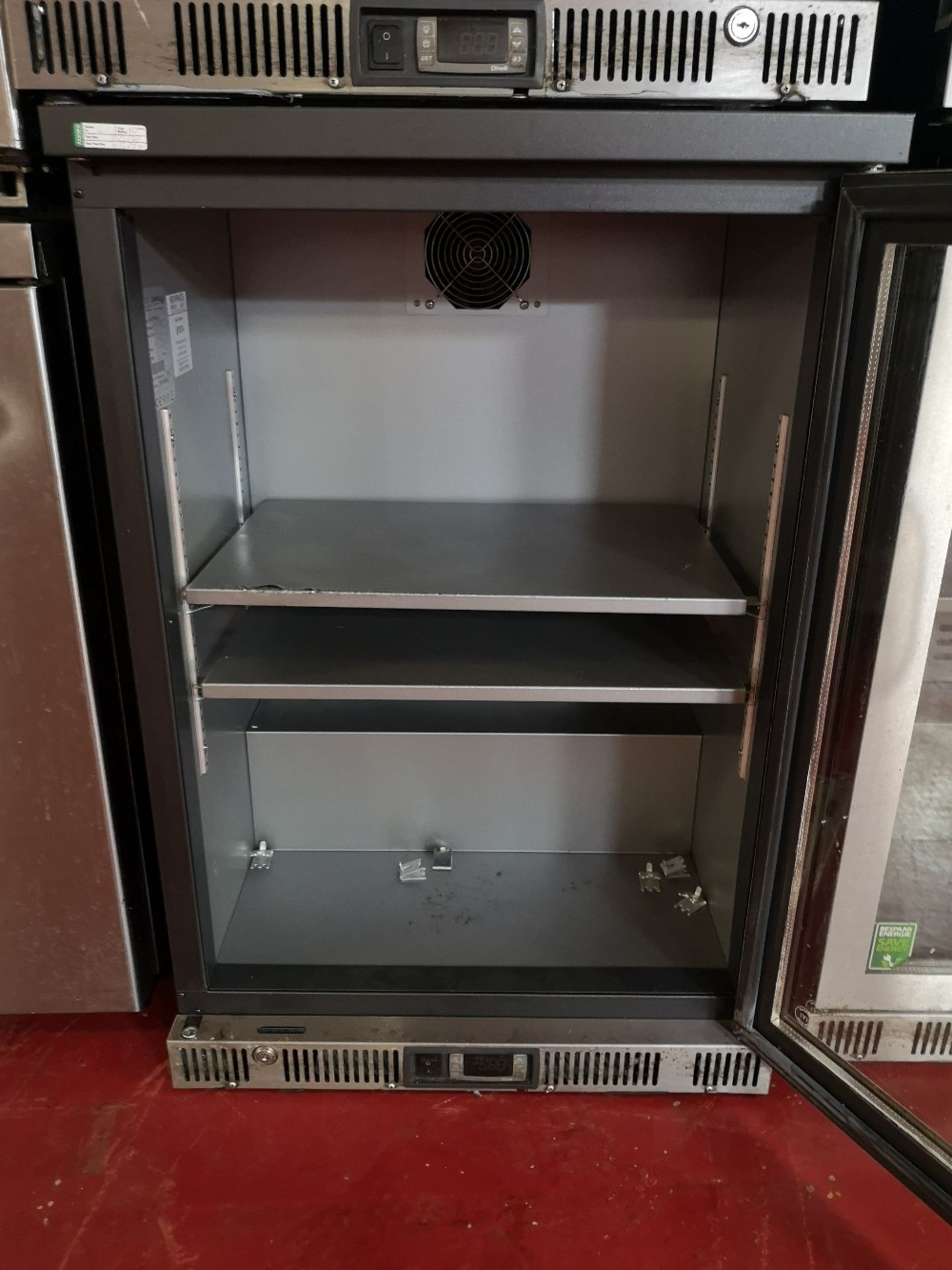 Gamko MG2/150RGCS Glass Single Door Under Counter Fridge - Image 3 of 4