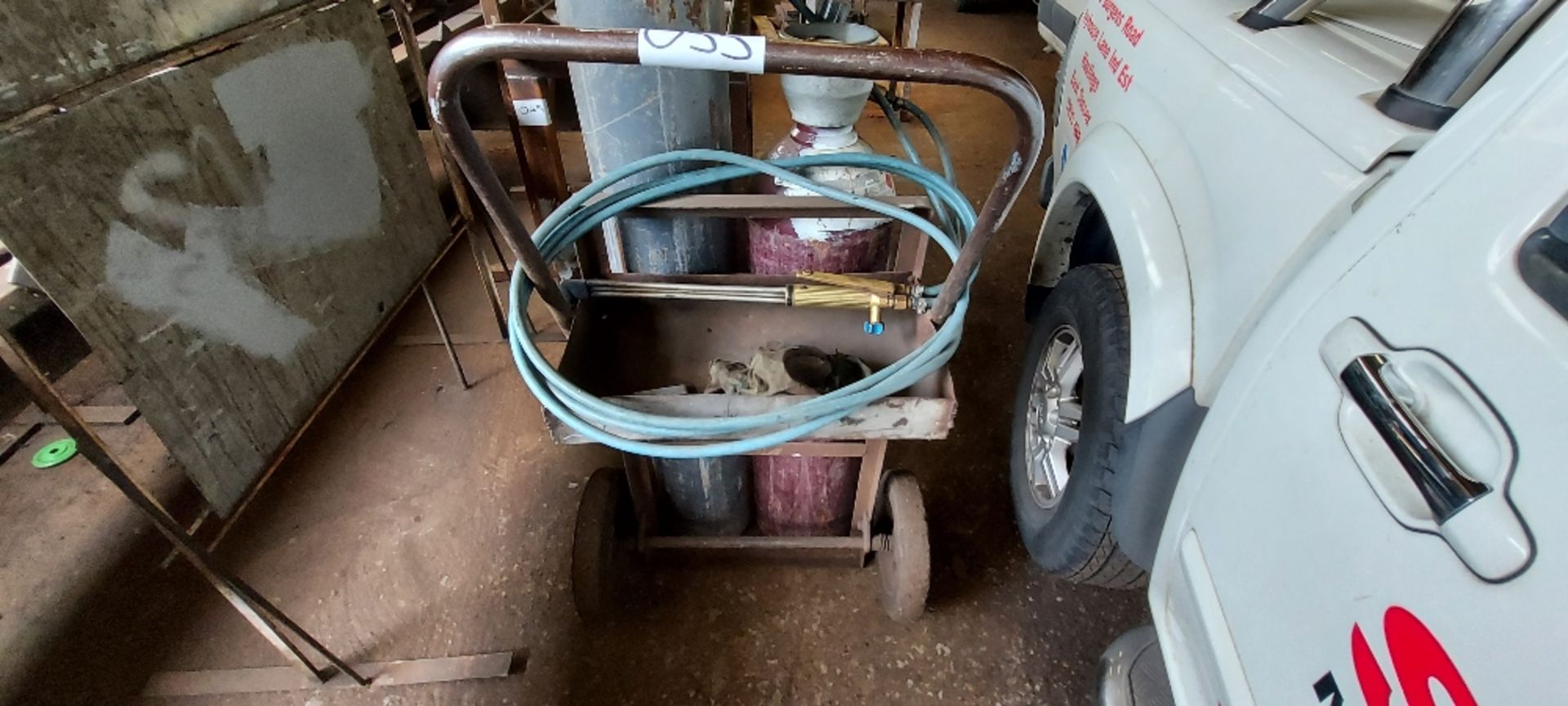 Portable Gas Welding Torch with Trolley