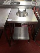 Stainless Steel Two Tier Sink Unit